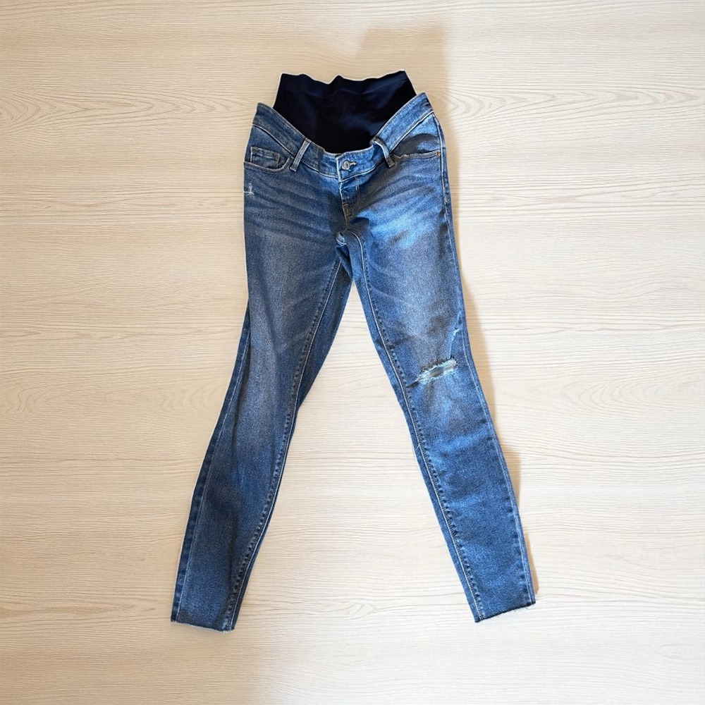 Old Navy Super Skinny Maternity Jeans size 0 Long